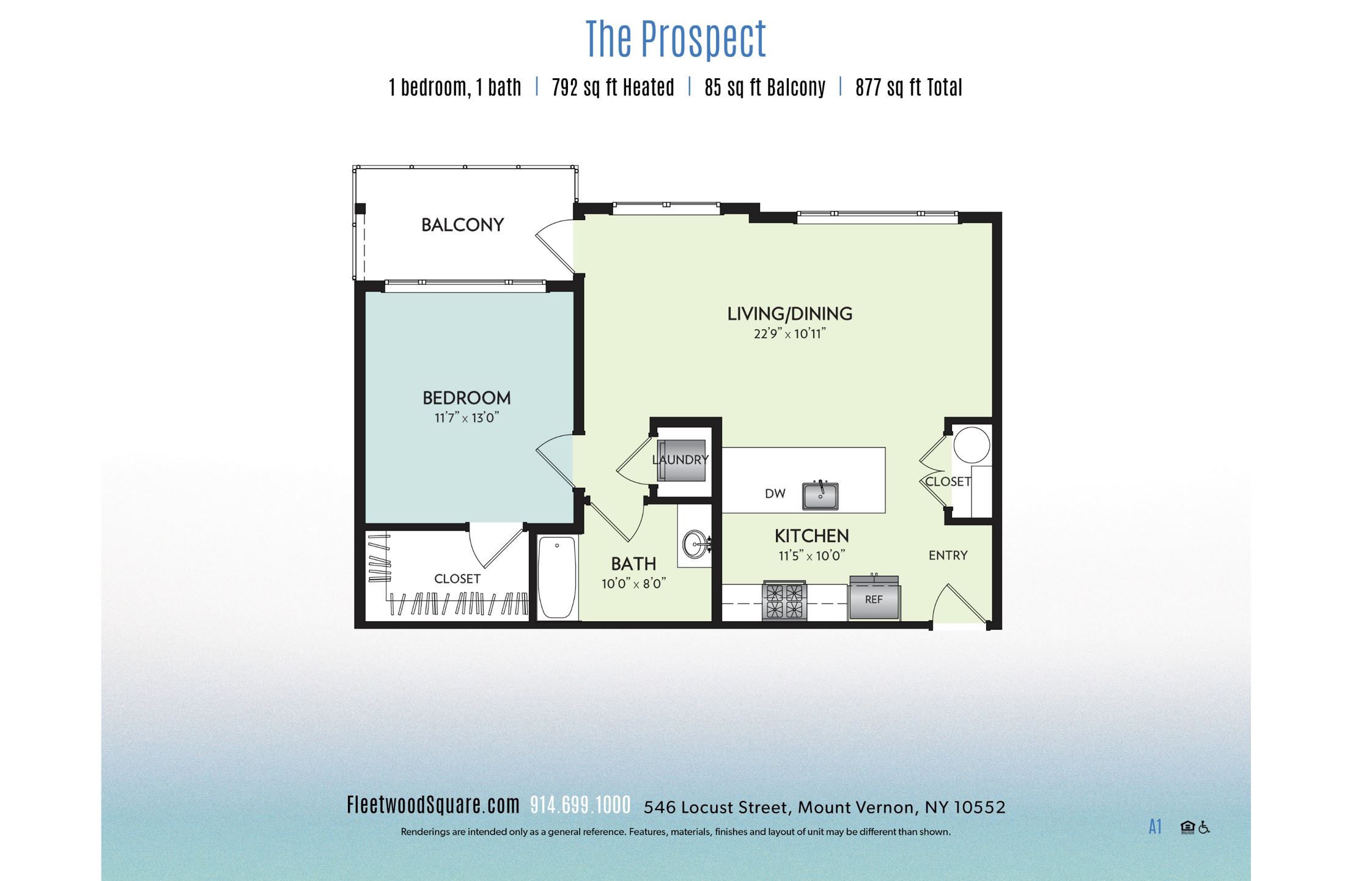 One Bedroom from 2400